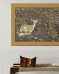 Brown Lilypad Doe | Austin Williams Art | austinwilliamsart.com