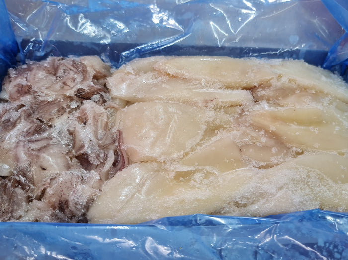 Calamari cleaned tubes n heads * New* 900g