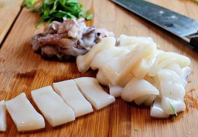 Calamari cleaned tubes n heads * New* 900g