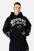 Camo Dream Acdmy Hood - Black