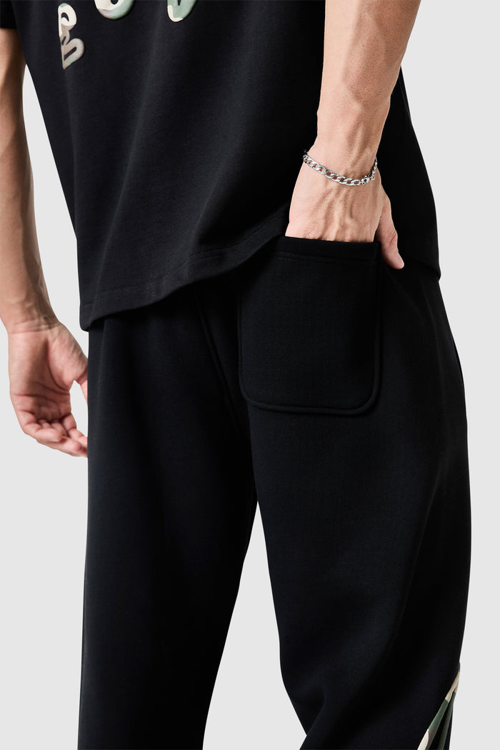 Camo Dream Acdmy Jogger - Black