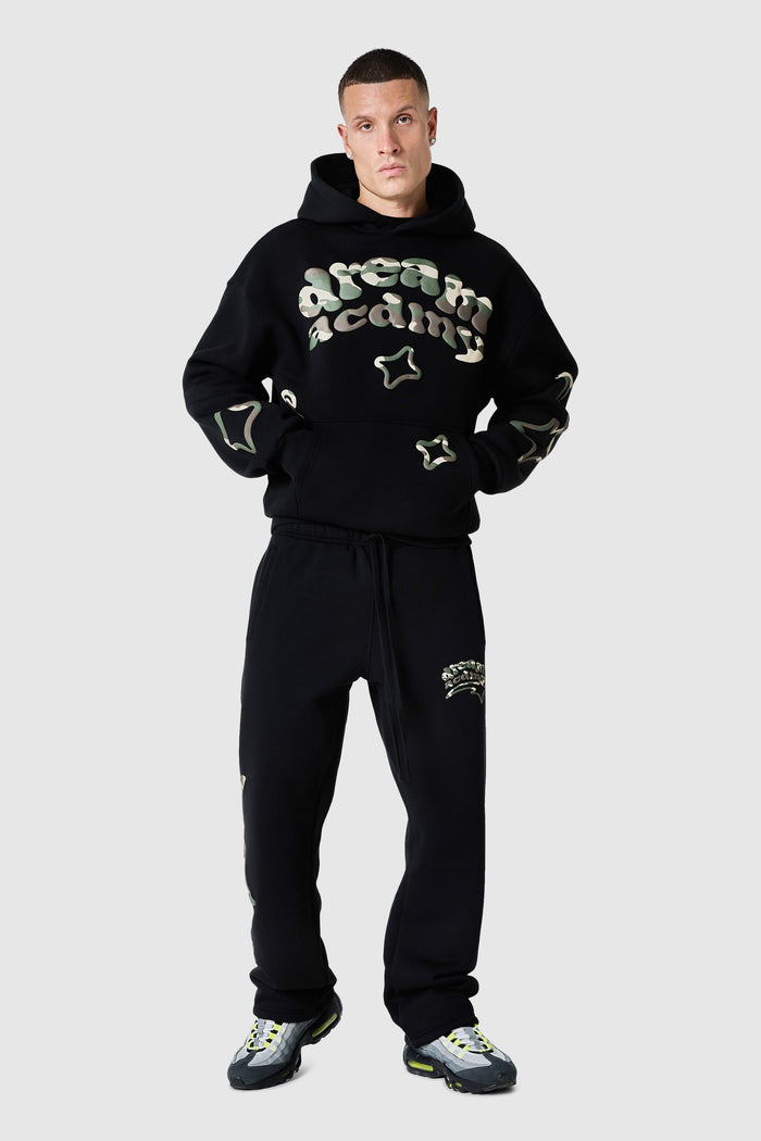 Camo Dream Acdmy Tracksuit - Black