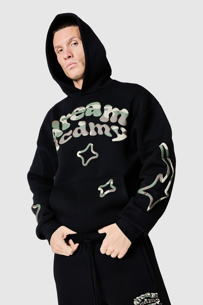 Camo Dream Acdmy Tracksuit - Black