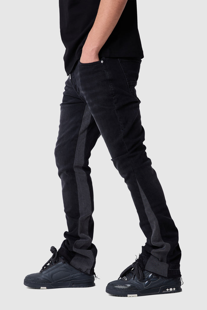 Carlo Flare Jean - Black