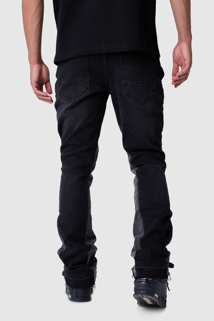 Carlo Flare Jean - Black