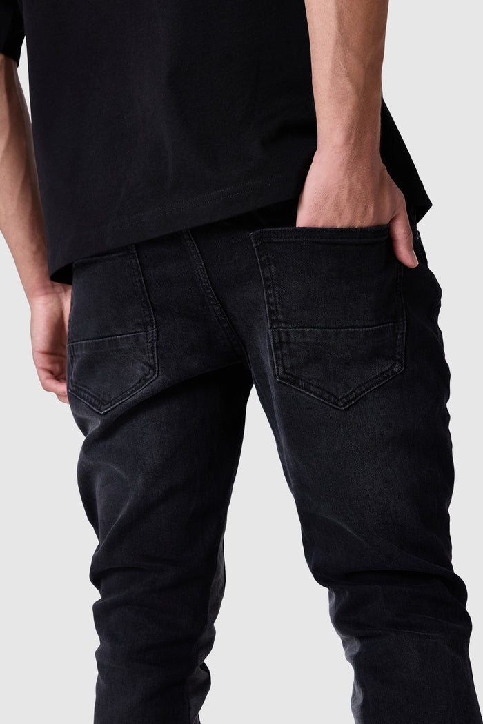 Carlo Flare Jean - Black
