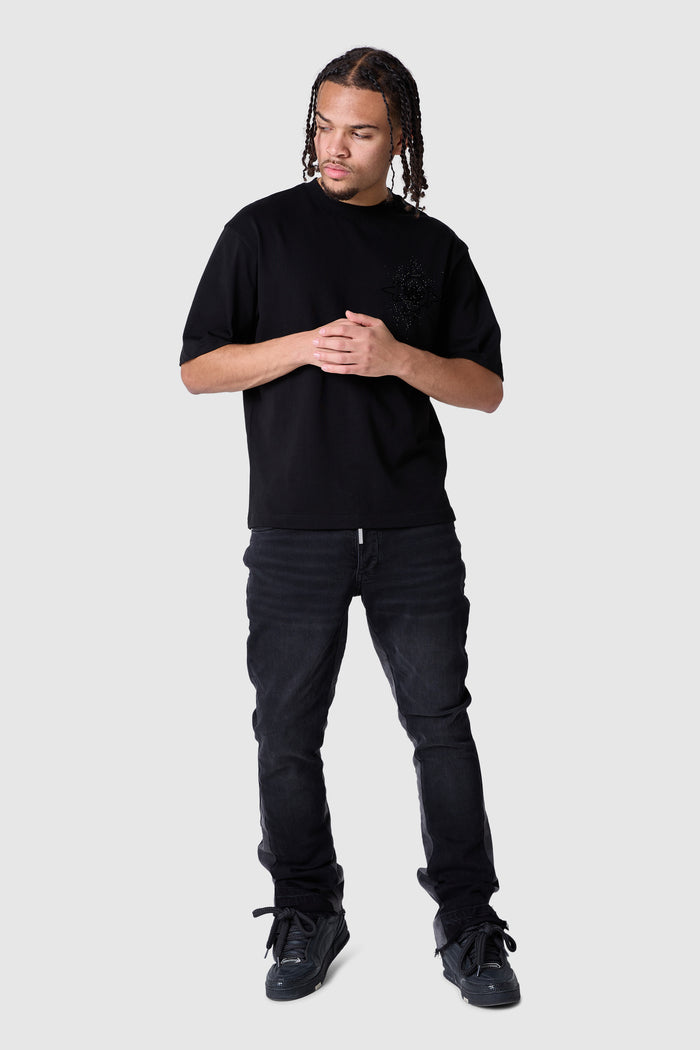 Carlo Flare Jean - Black