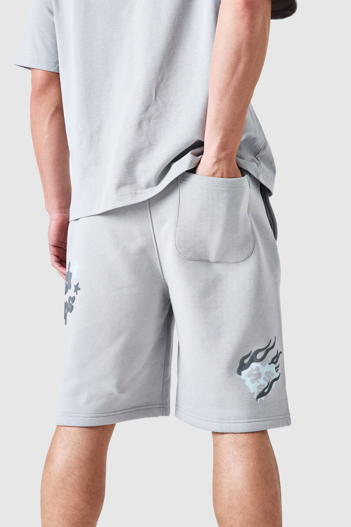 Cash Rules Short - Lunar Grey