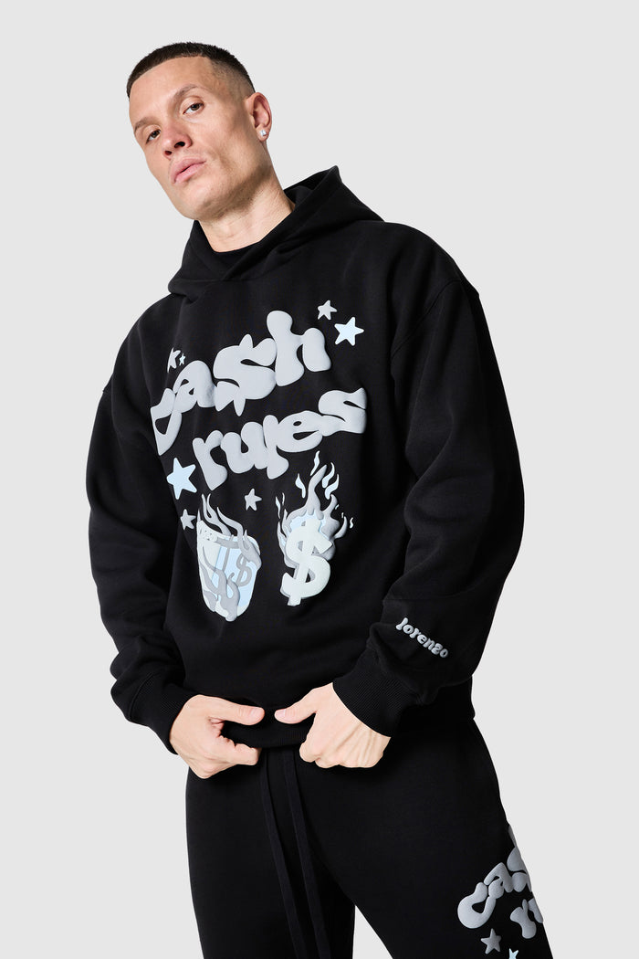 Cash Rules Tracksuit - Black