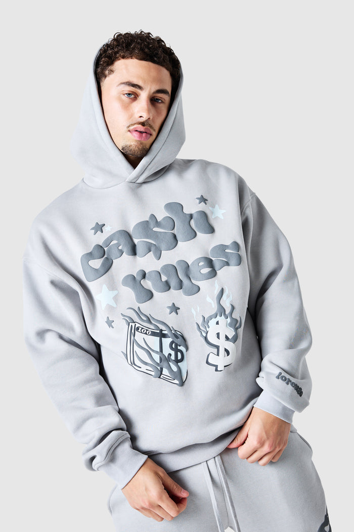 Cash Rules Tracksuit - Lunar Grey