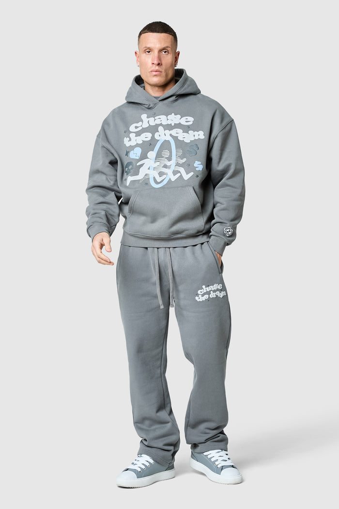Chase The Dream Tracksuit - Slate Grey