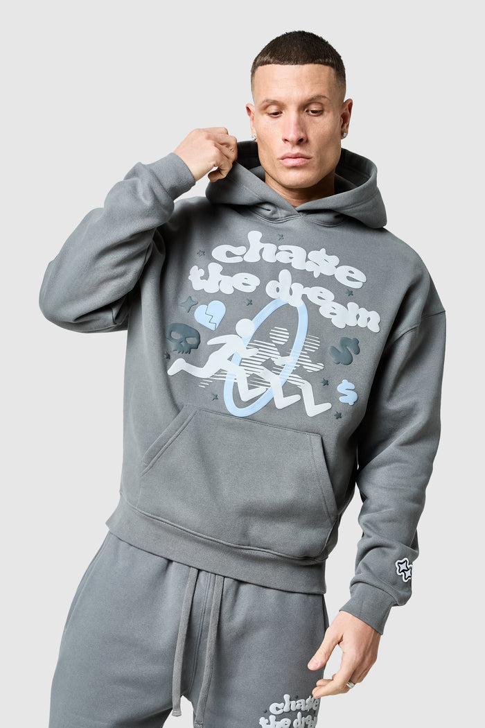 Chase The Dream Tracksuit - Slate Grey