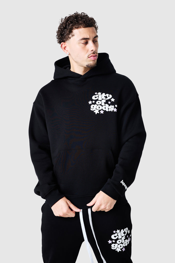 City Of God Tracksuit - Black