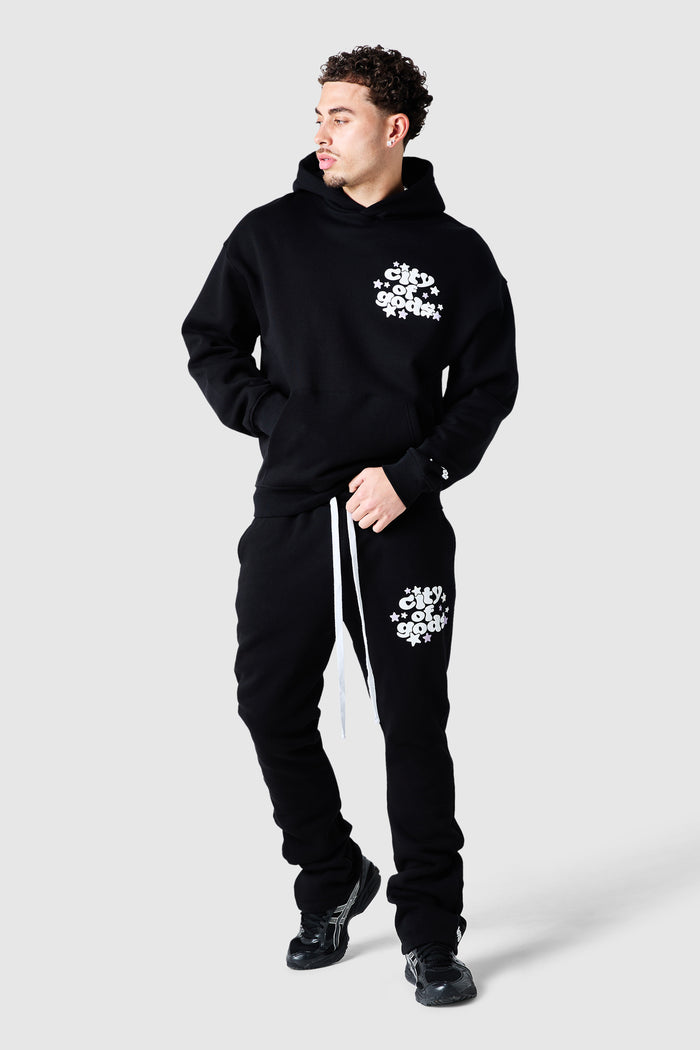 City Of God Tracksuit - Black