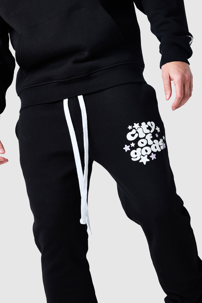 City Of God Tracksuit - Black
