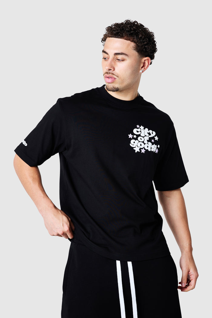 City Of God Twinset - Black
