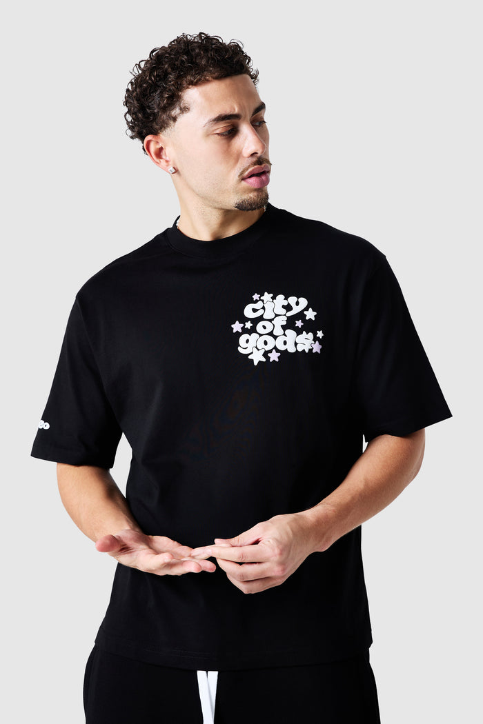 City Of God Twinset - Black
