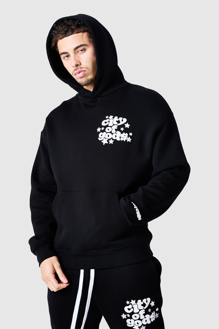 City Of Gods Hood - Black
