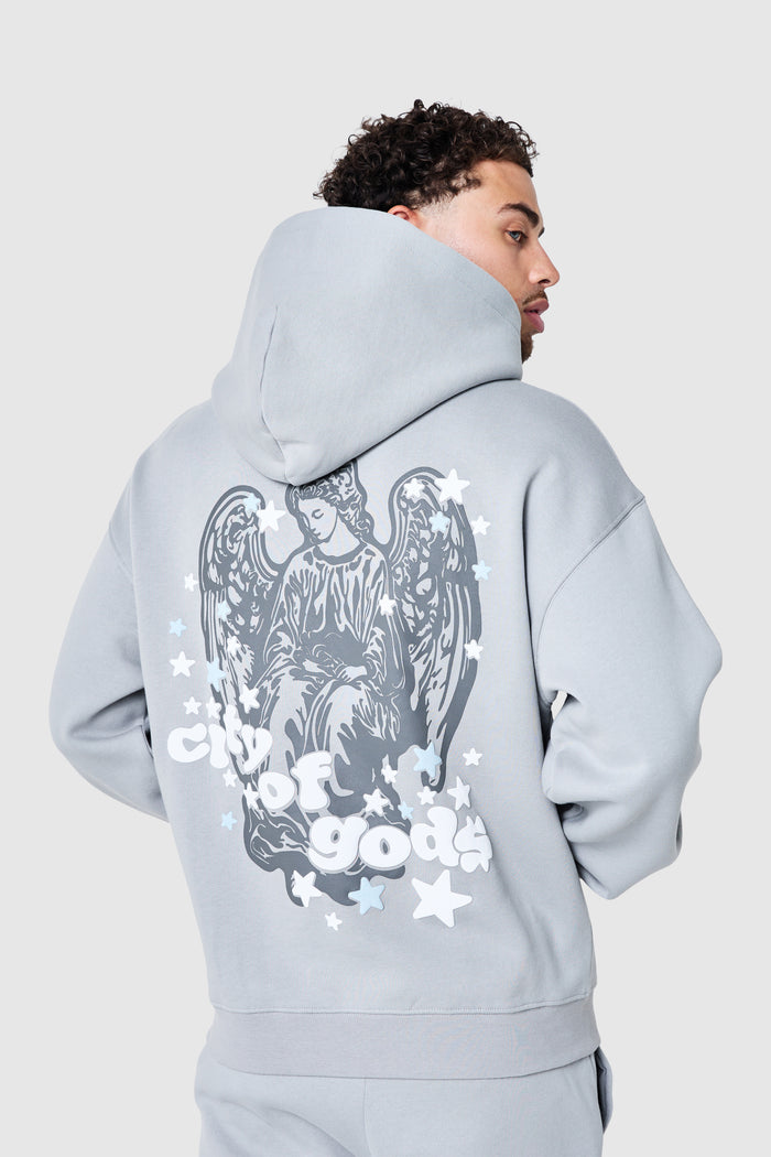 City Of Gods Hood - Lunar Grey
