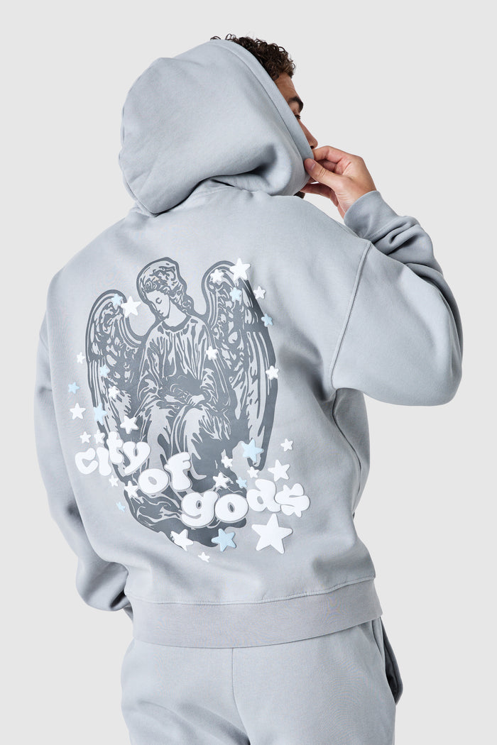 City Of Gods Hood - Lunar Grey