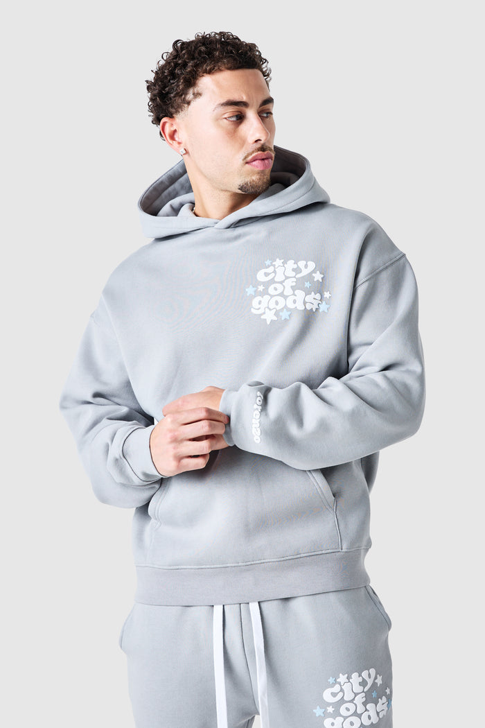 City Of Gods Hood - Lunar Grey