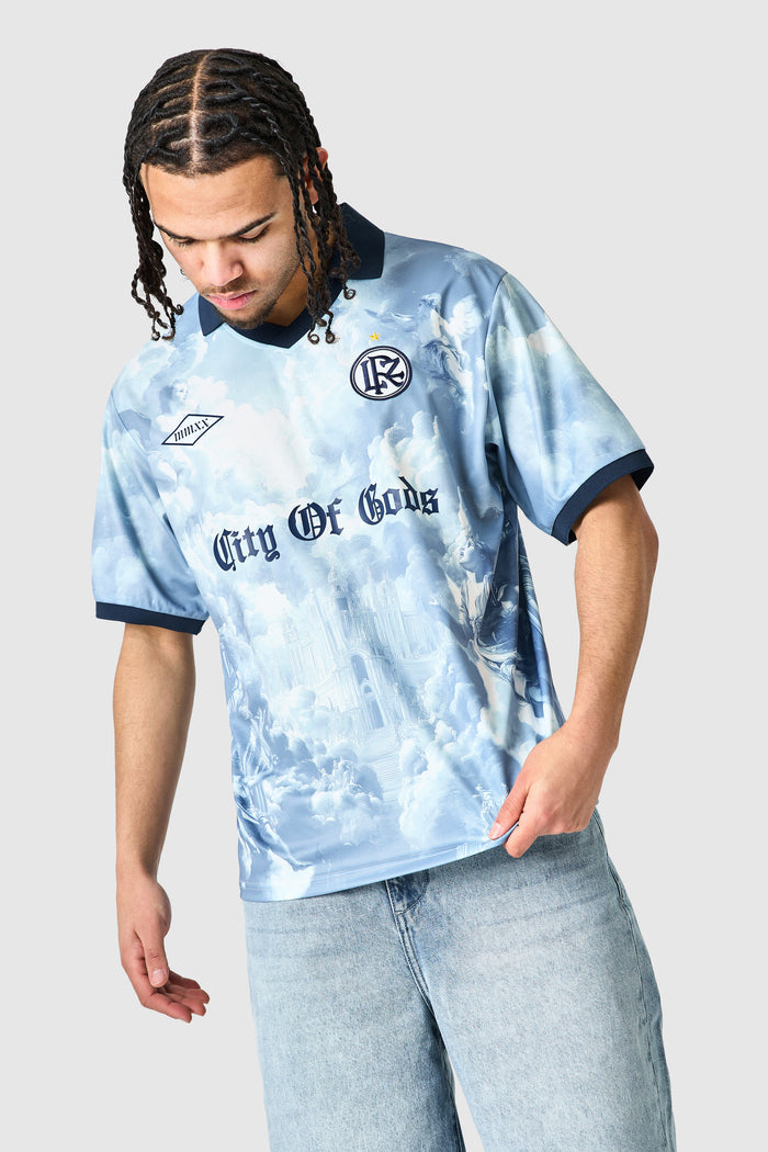 City Of Gods Jersey - Celestial Blue