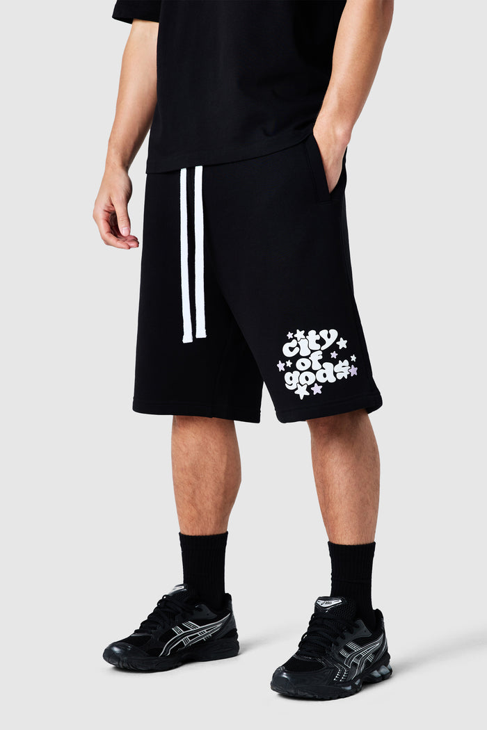 City Of Gods Short - Black