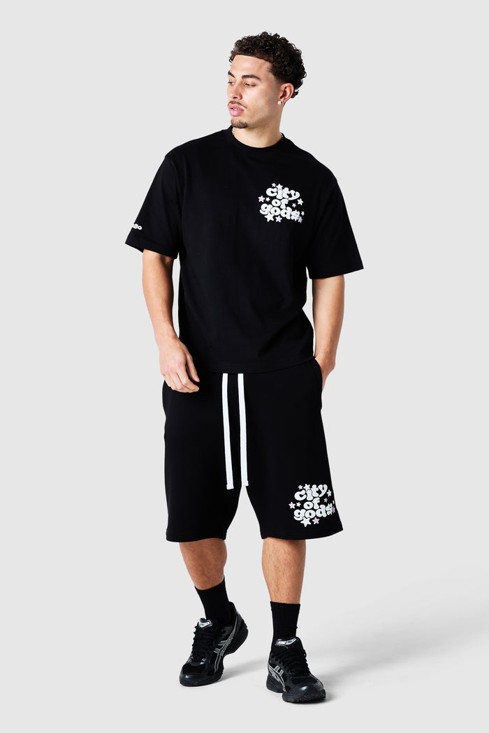 City Of Gods Short - Black