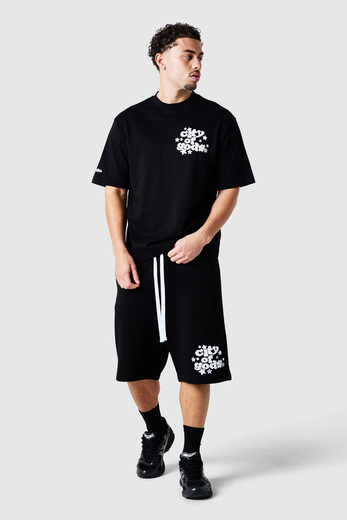 City Of Gods Short - Black