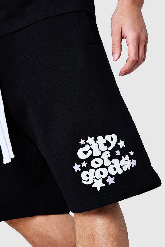 City Of Gods Short - Black
