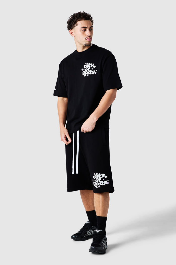 City Of Gods Short - Black