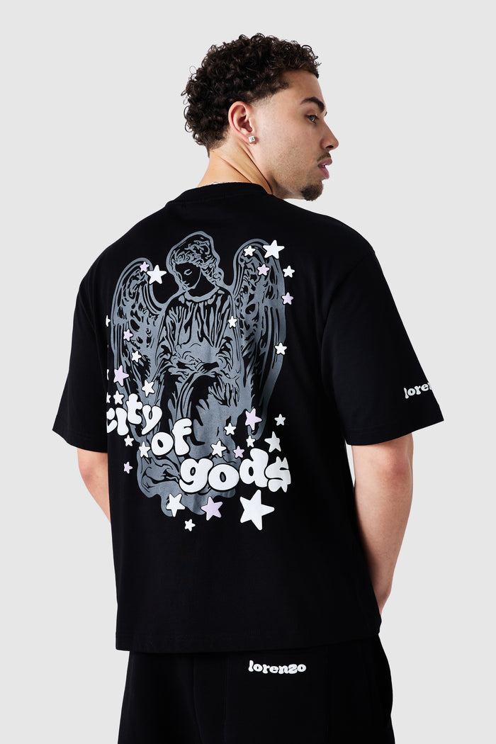 City Of Gods Tee - Black