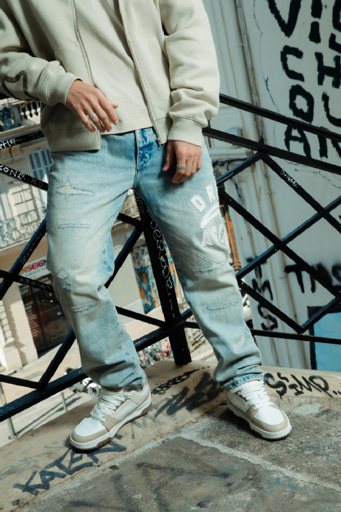 College Relaxed Jean - Antique Indigo