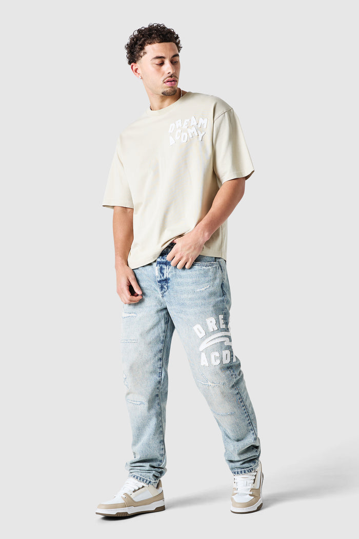 College Relaxed Jean - Antique Indigo