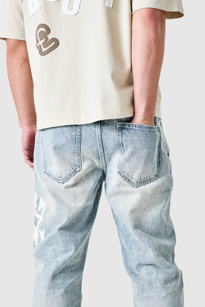 College Relaxed Jean - Antique Indigo