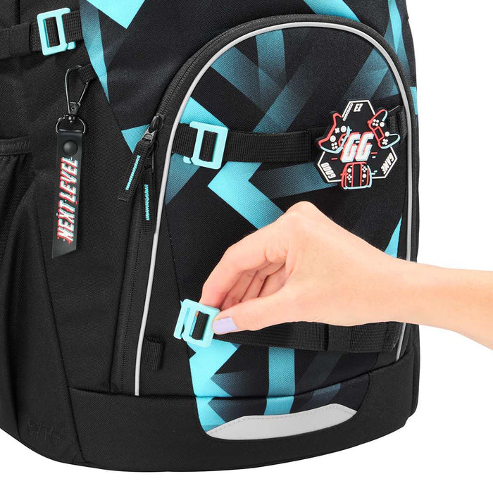 Coocazoo Byte Schulrucksack Laser Lights