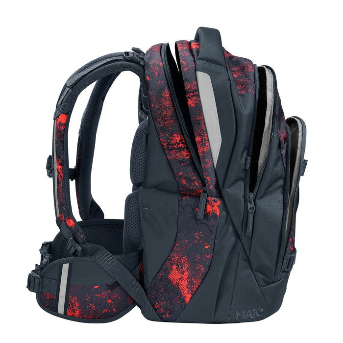 Coocazoo Mate Schulrucksack Broken Black