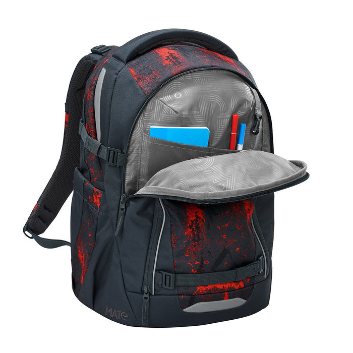 Coocazoo Mate Schulrucksack Broken Black