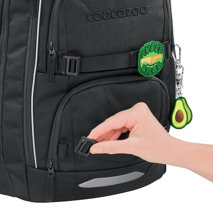 Coocazoo Porter Schulrucksack Black Coal