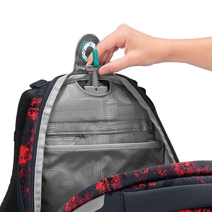 Coocazoo Porter Schulrucksack Broken Black