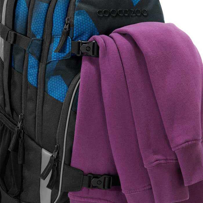 Coocazoo Porter Schulrucksack Electric Ice