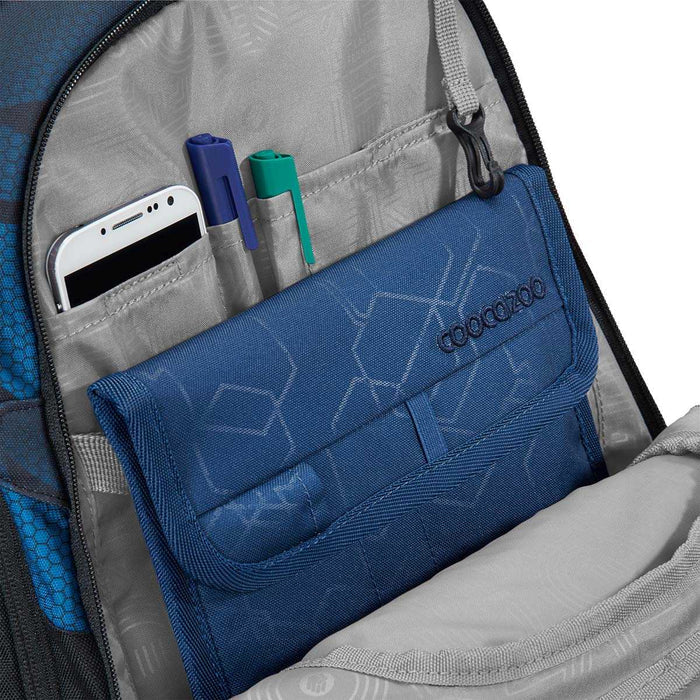 Coocazoo Porter Schulrucksack Electric Ice