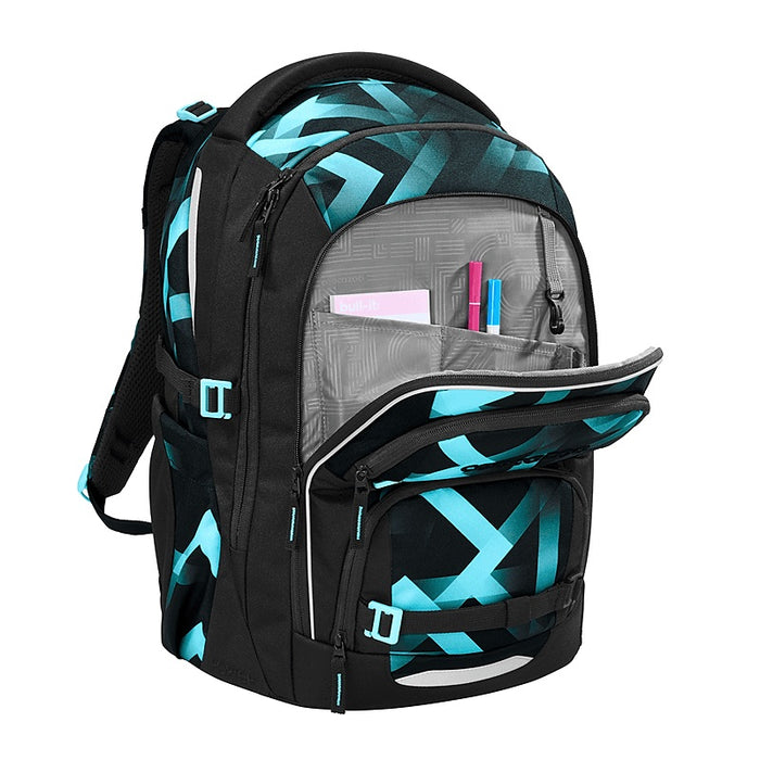 Coocazoo Porter Schulrucksack Laser Lights