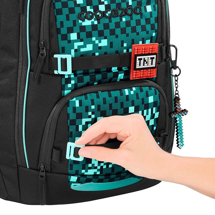 Coocazoo Porter Schulrucksack Pixel Blox