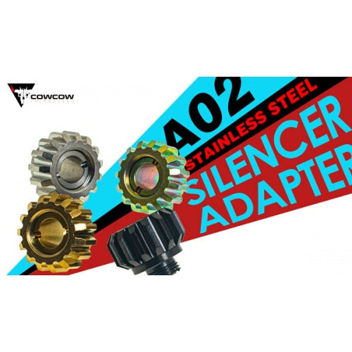 CowCow A02 Silencer Adapter - Silver