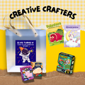 Creative Crafters Party Pack colorful craft supplies and tools for DIY projects
