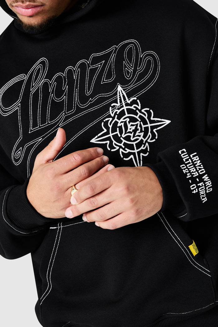 Cultura Hood - Black