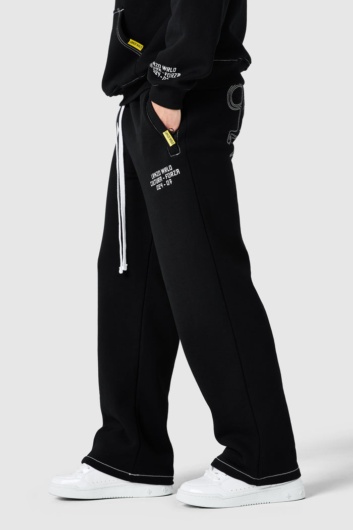 Cultura Tracksuit - Black
