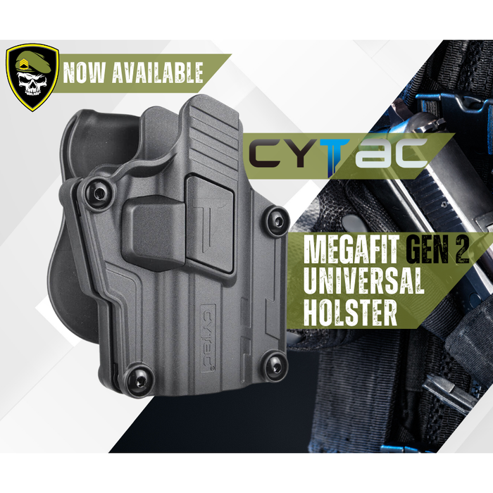 Cytac Mega-Fit Holster GEN 2 - RIGHT HANDED