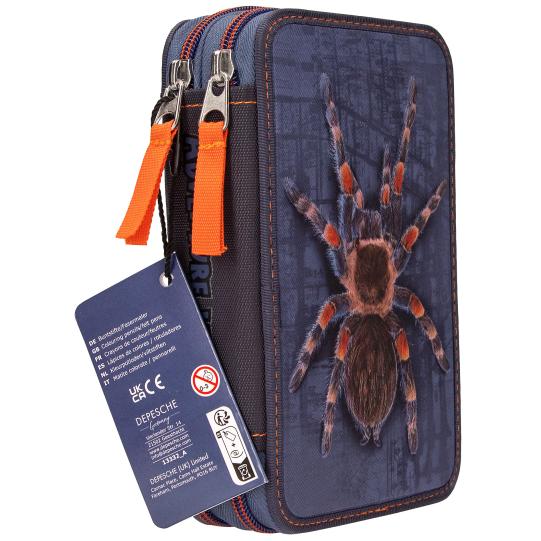 Depesche 2-fach Federmäppchen Adventure World Spinne
